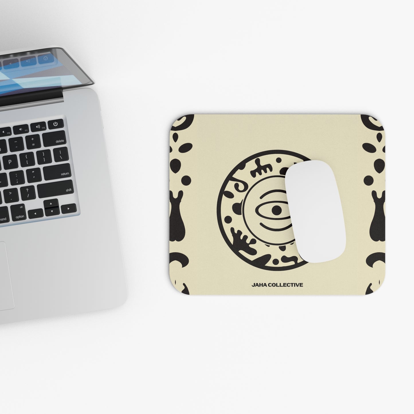 Adorn'd Color Logo Mouse Pad - Blank Page