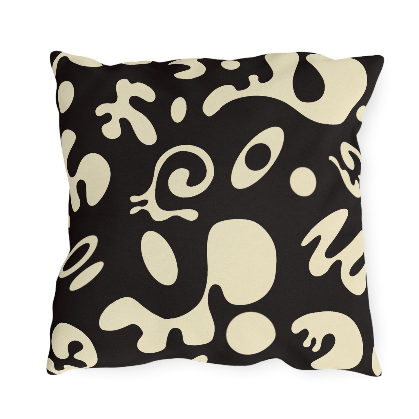 Pure Imagination Outdoor Pillows - Smoke Signal Black