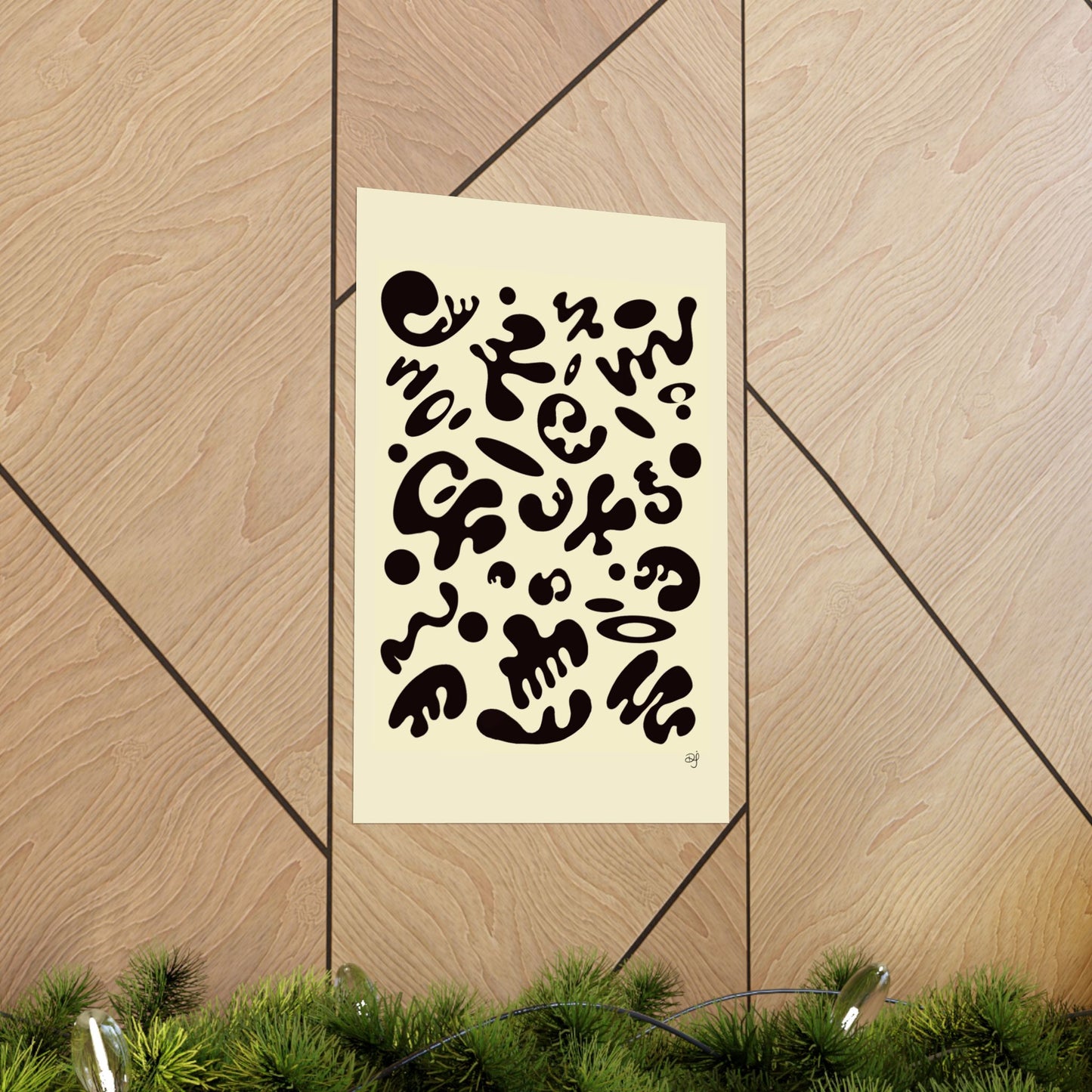 Bright Future Premium Matte Vertical Posters - Blank Page