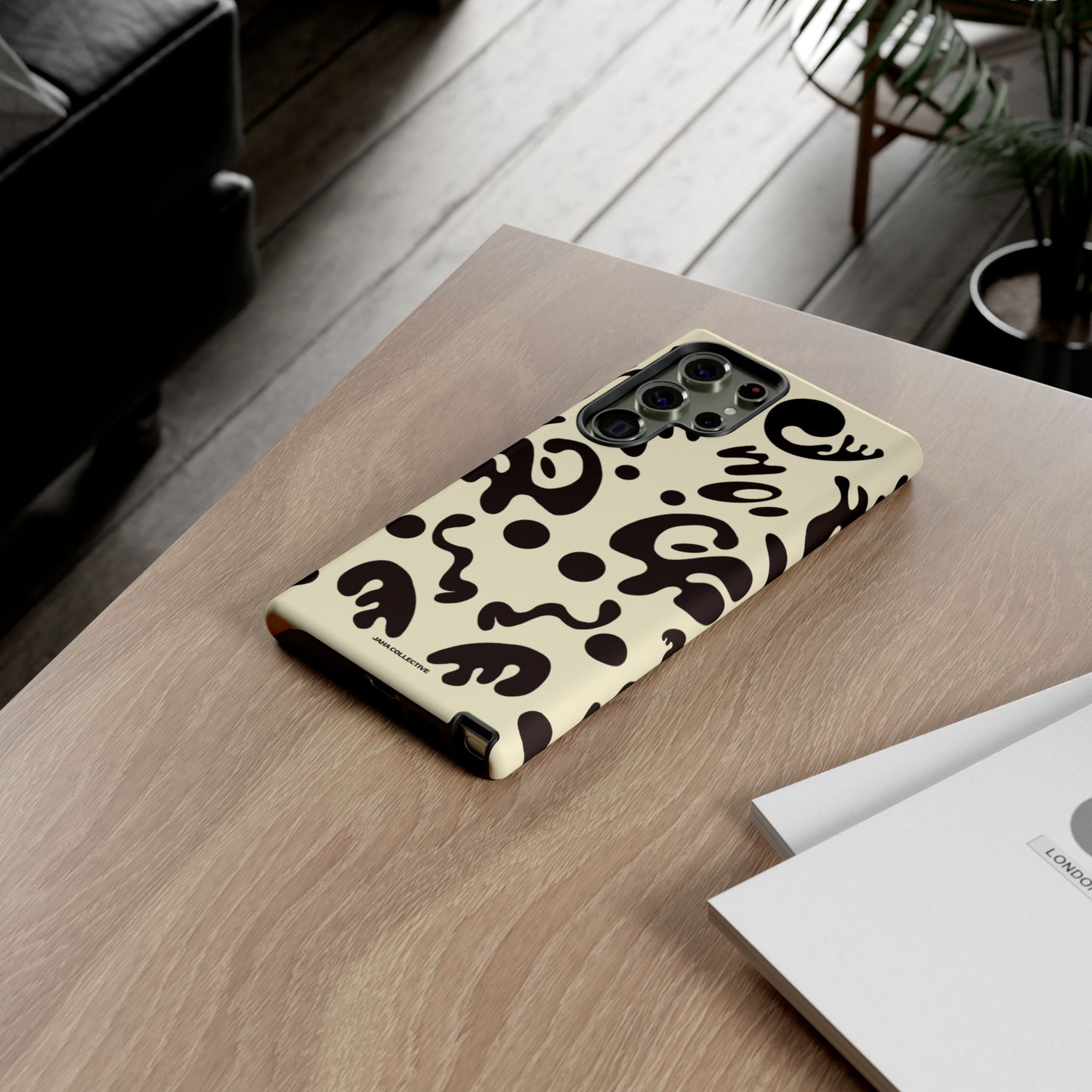 Mirror Work Tough Case (Samsung) - Blank Page White