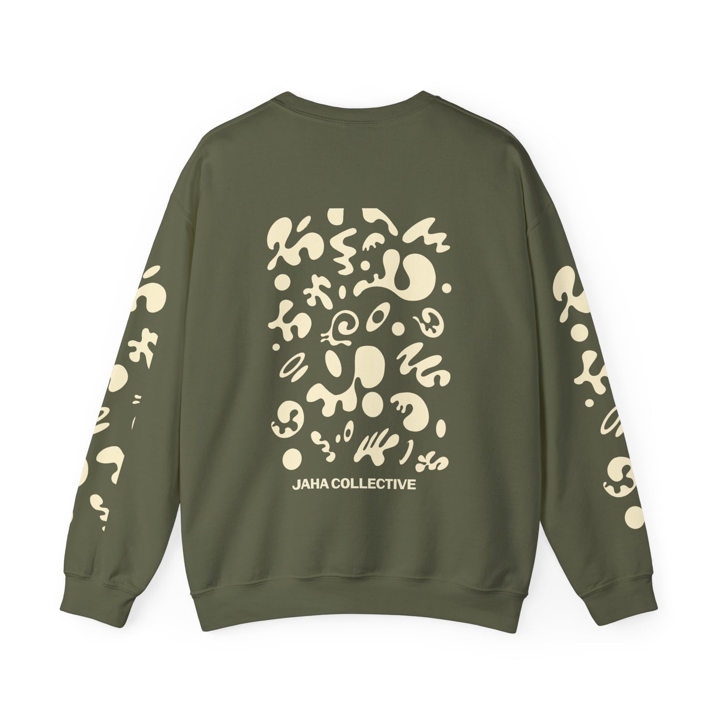 Pure Imagination Unisex Heavy Blend™ Crewneck Sweatshirt - Blank Page White Print
