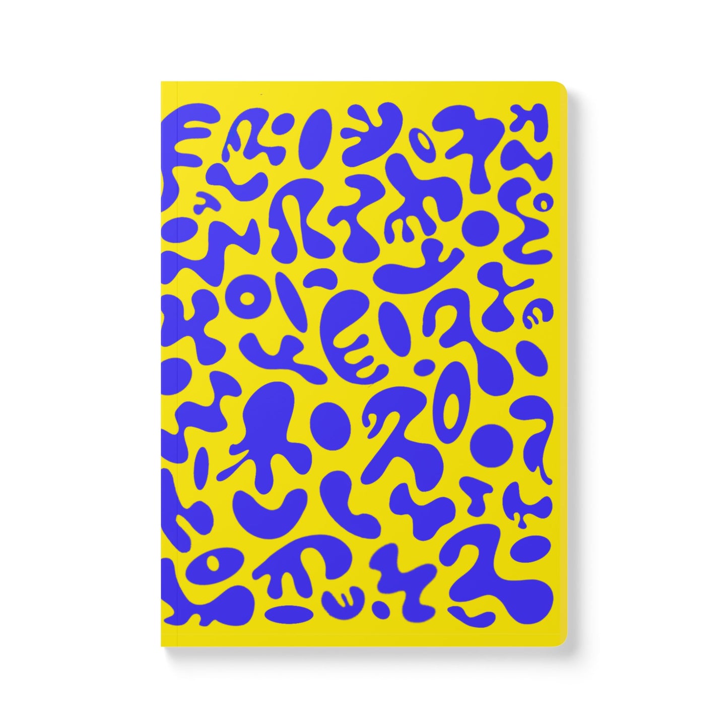 Pure Imagination Softcover Journal w Inside Prints + Tear-Off Pages (Ruled Line) - Sunspell Yellow