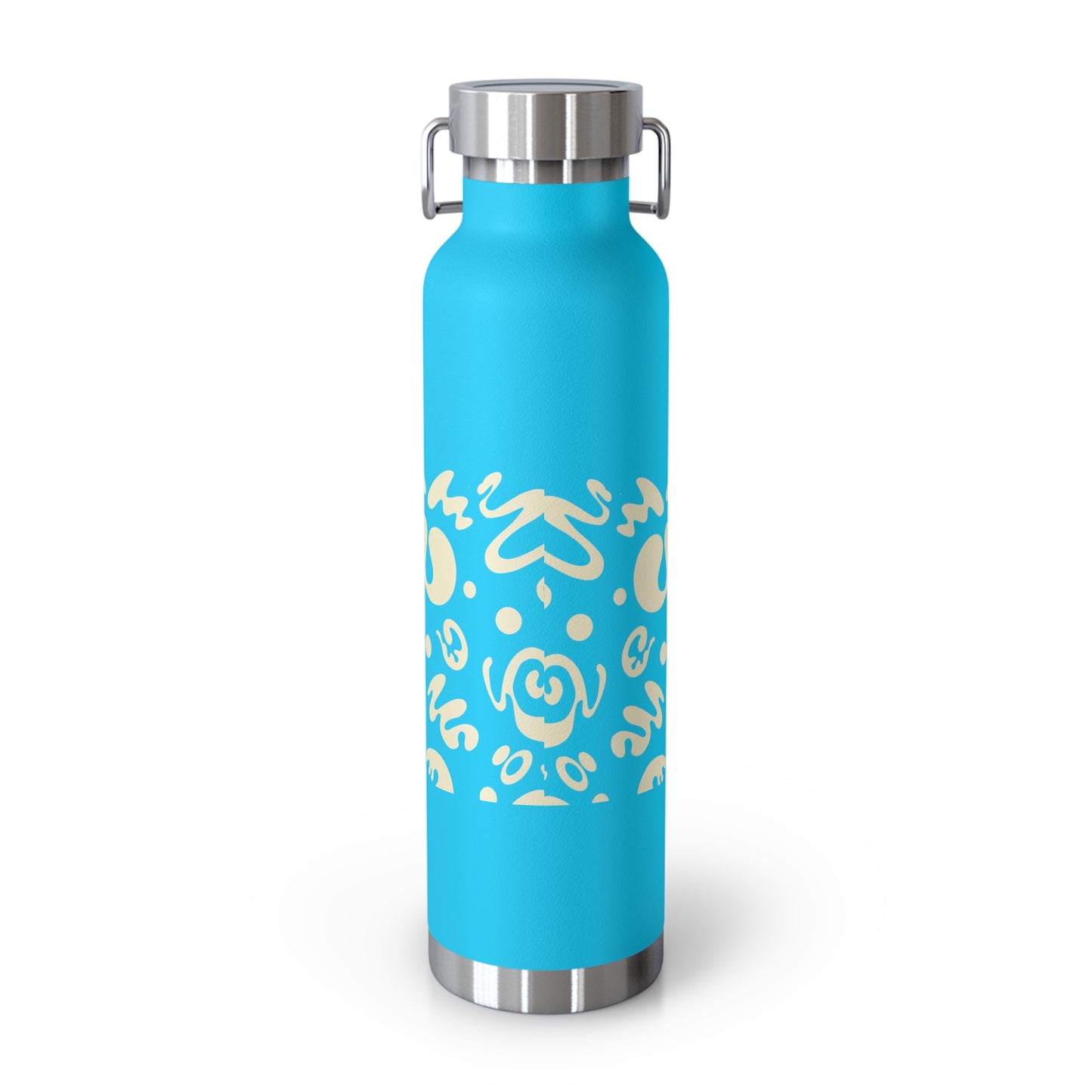 Mirror Work Copper Vacuum Insulated Water Bottle (22oz) - Blank Page White