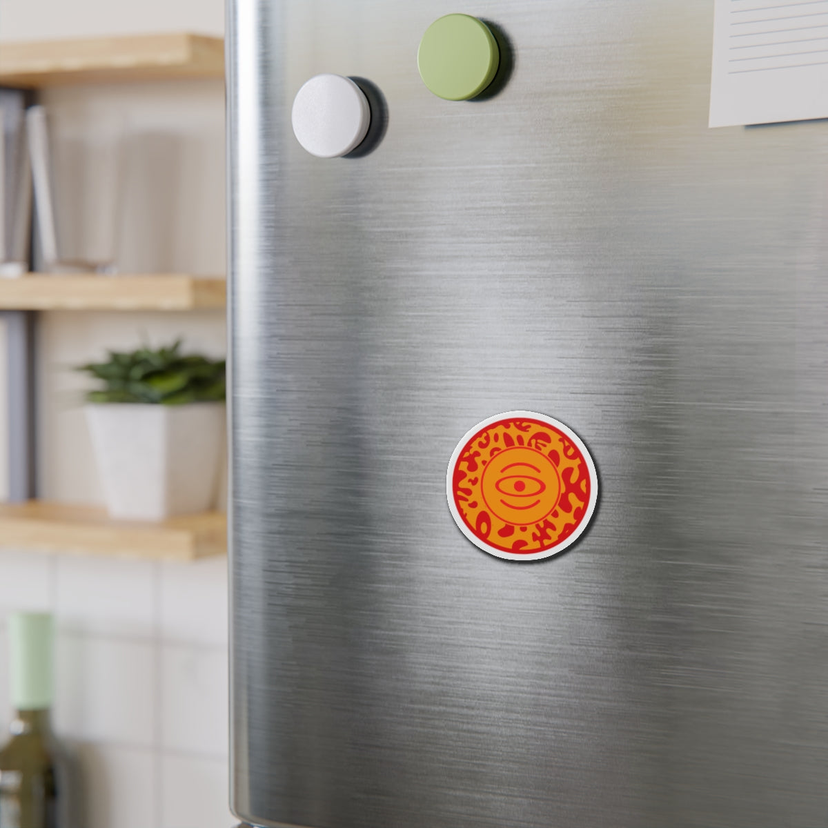 Adorn'd Color Logo Die Cut Magnet - Heat Theory