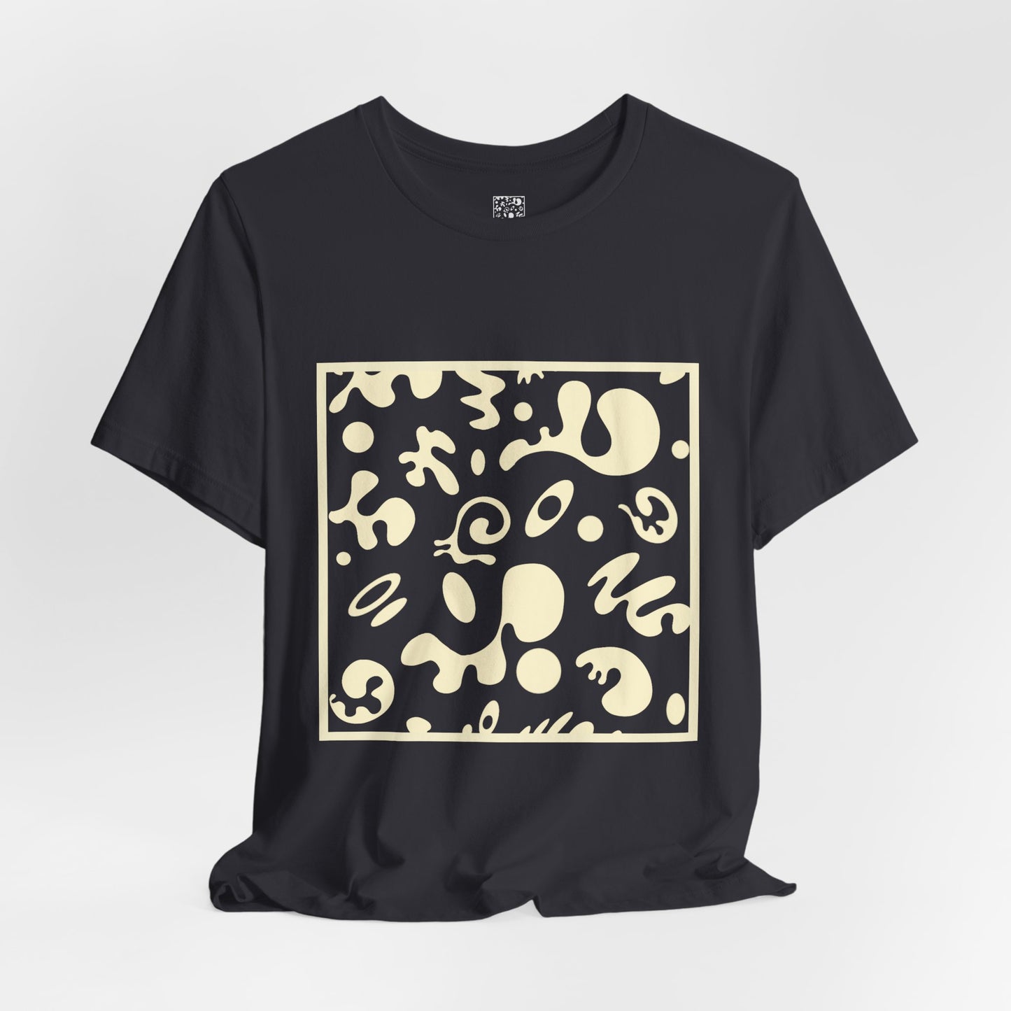 Adorn'd Unisex Jersey Short Sleeve Tee - Blank Page White Print
