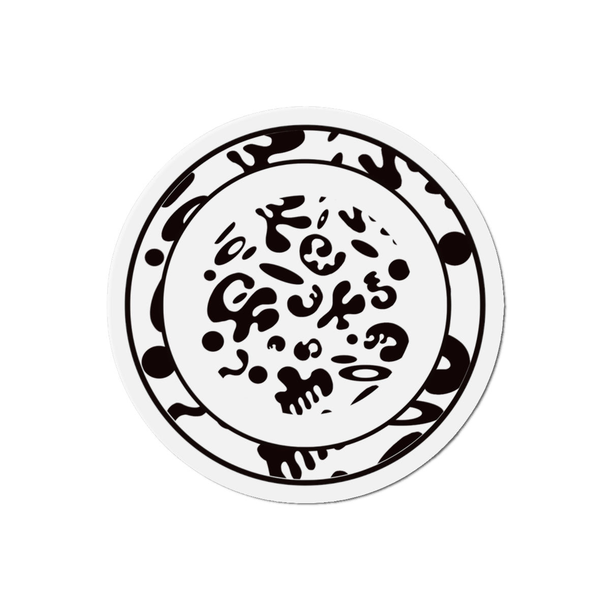 Adorn'd Die Cut Magnet - Starlight White