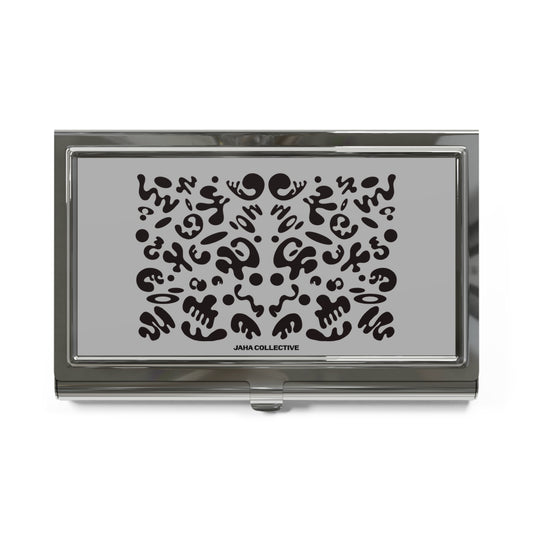 Mirror Work Business Card Holder