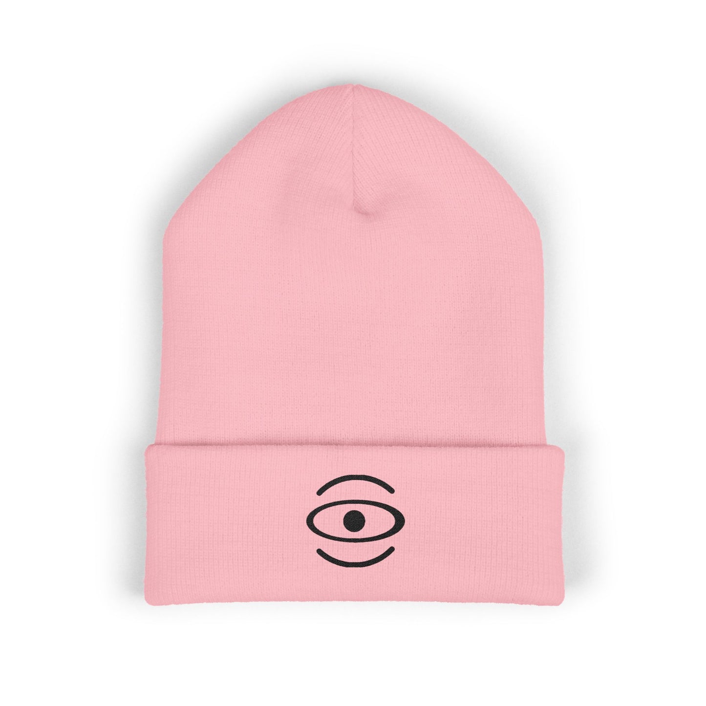 Jaha Logo Embroidered Classic Cuffed Beanie - Smoke Signal Black