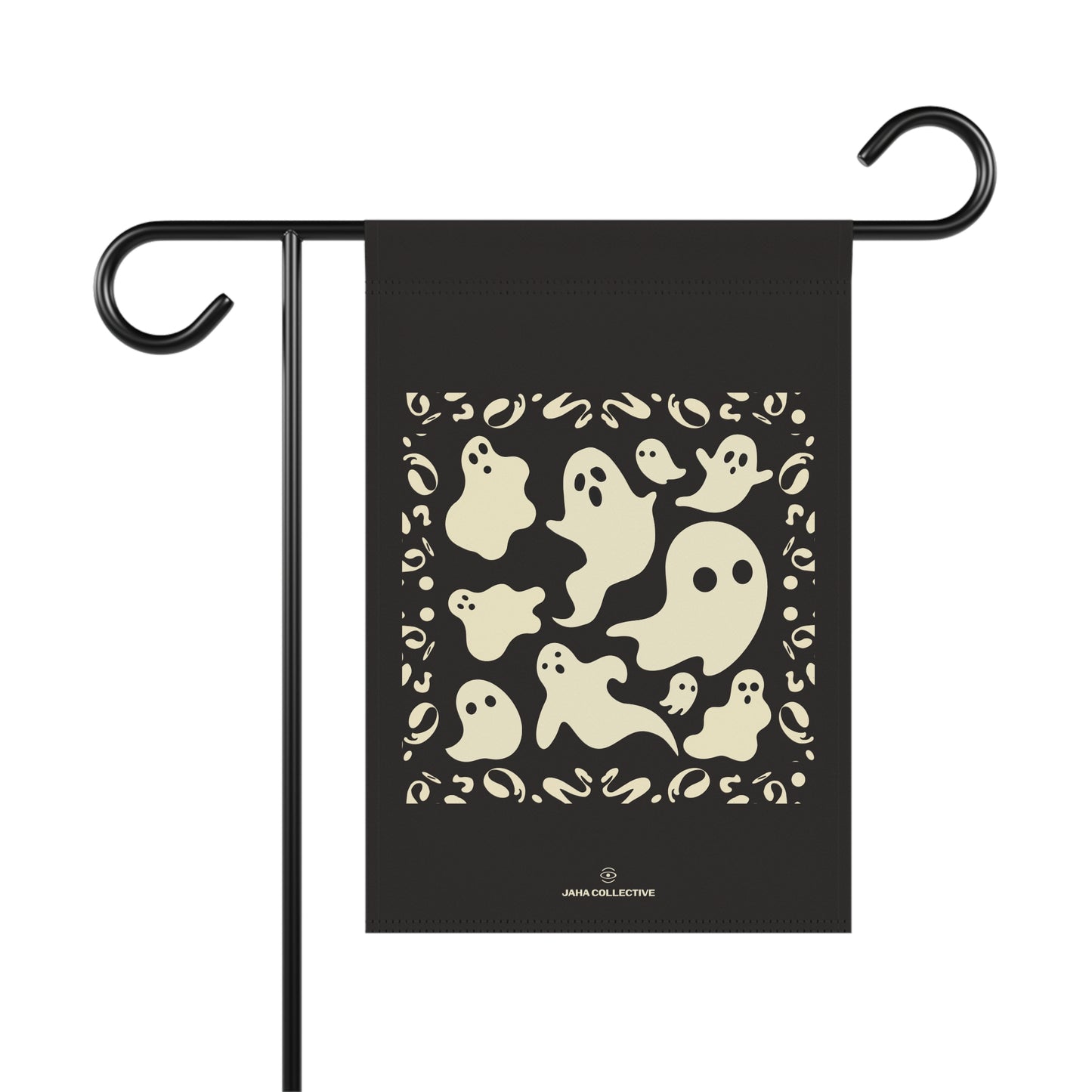 Boo Thing Garden & House Banner - Smoke Signal Black