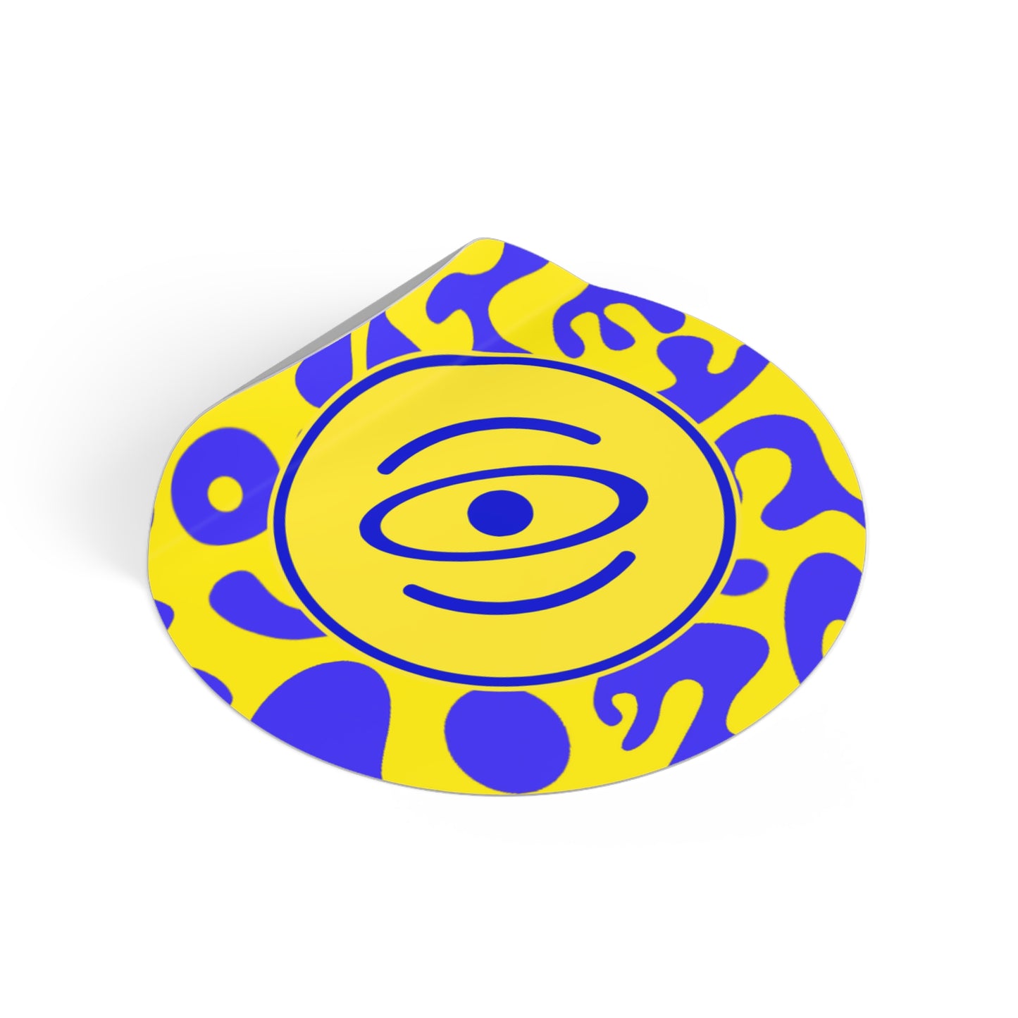 Adorn'd Logo Round Vinyl Stickers - Sunspell