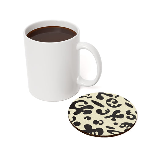 Pure Imagination Cork Back Coaster (Square or Circle) - Blank Page White