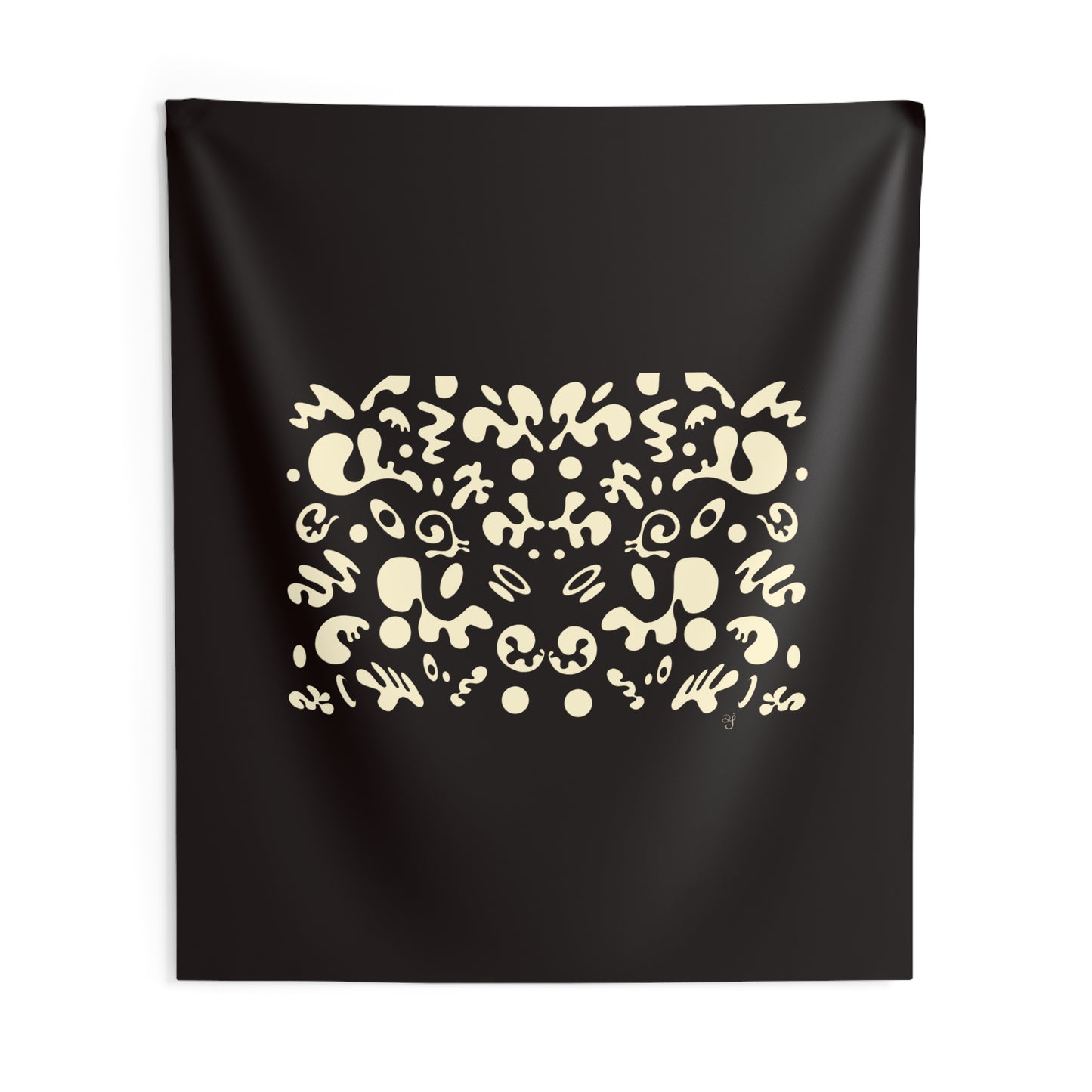 Mirror Work Indoor Wall Tapestry - Smoke Signal