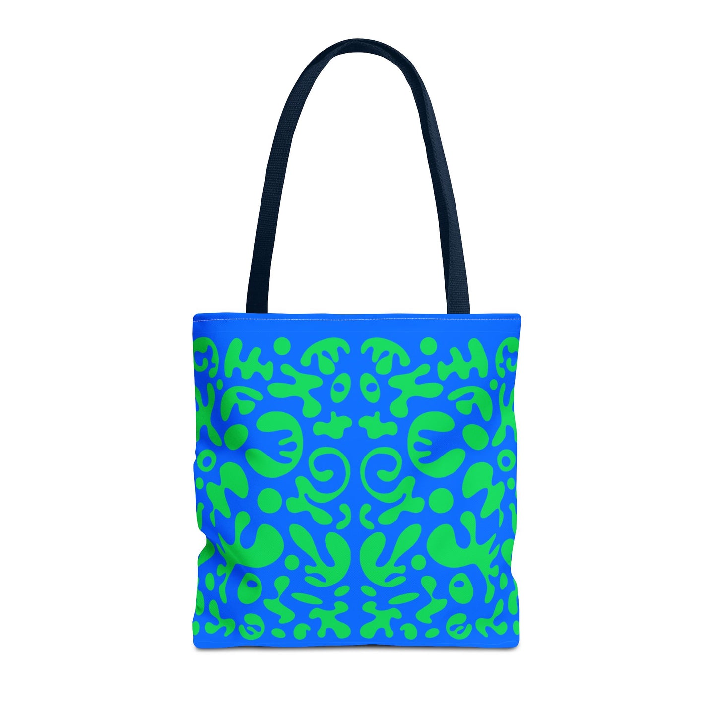 Mirror Work Colorful Tote Bag - Tide Pool