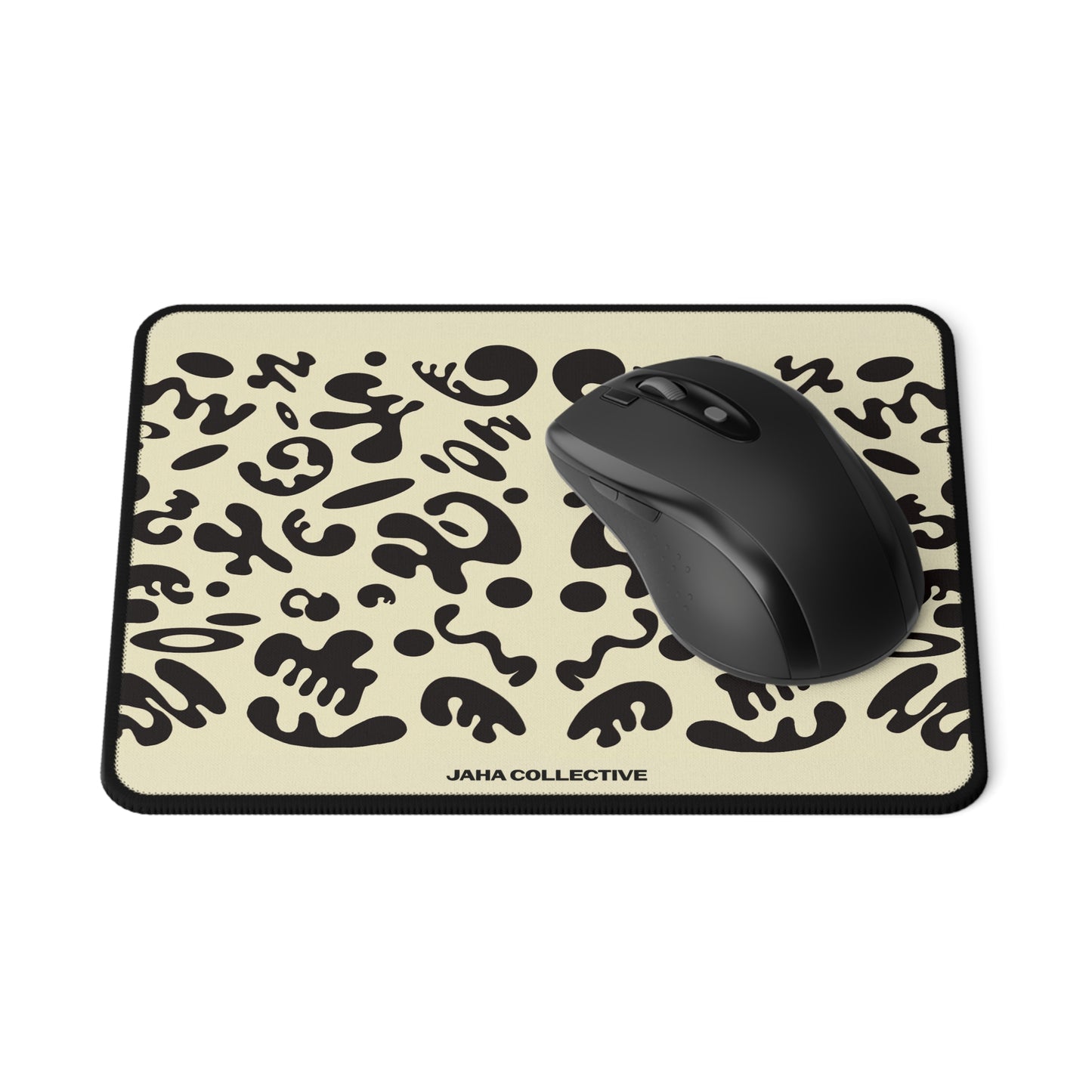 Mirror Work Non-Slip Gaming Mouse Pad - Blank Page White
