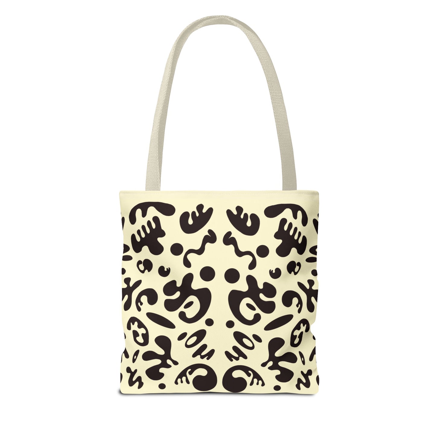 Mirror Work Colorful Tote Bag - Blank Page