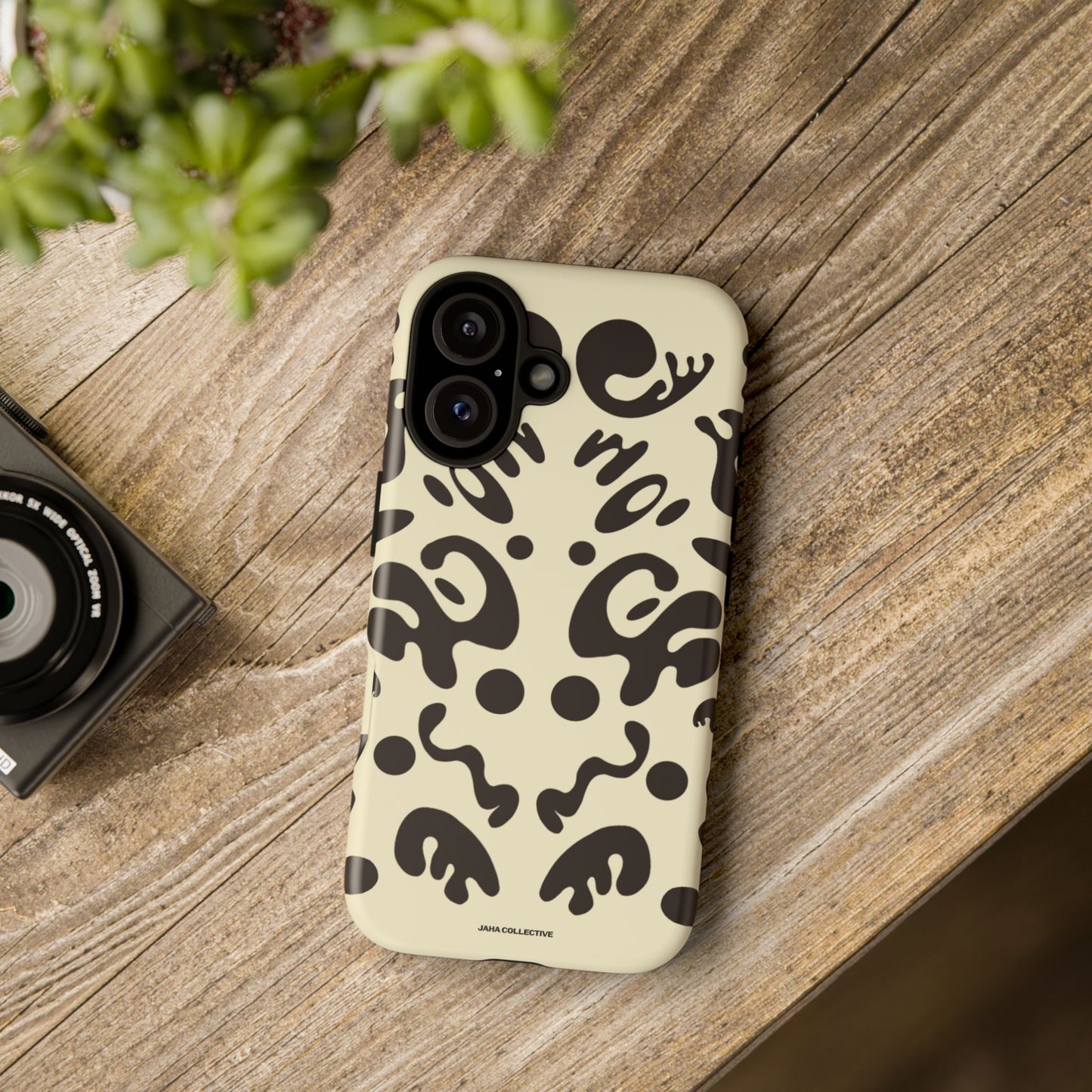 Mirror Work Tough Case (iPhone) - Blank Page White