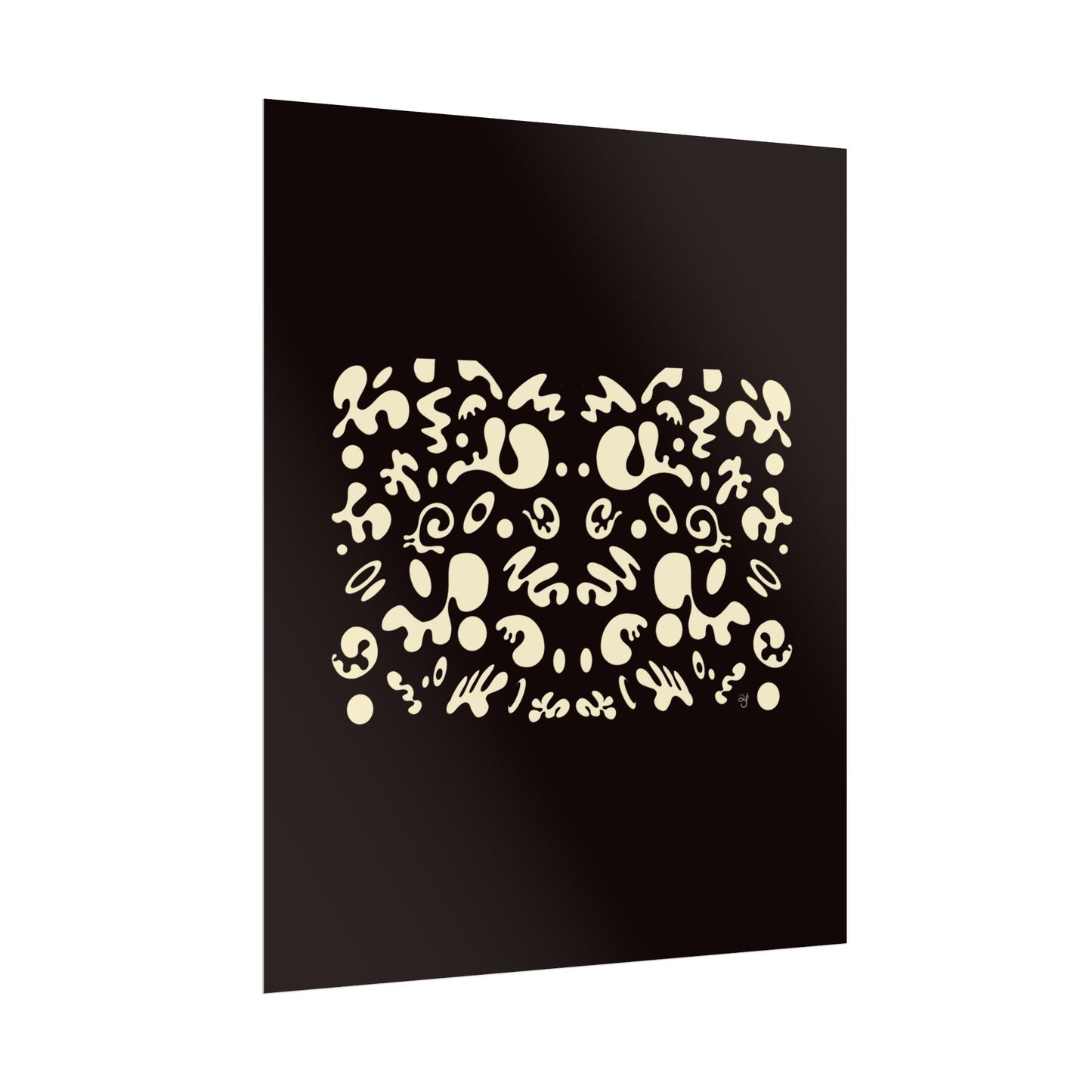 Mirror Work Rolled Poster (Portrait) - Smoke Signal