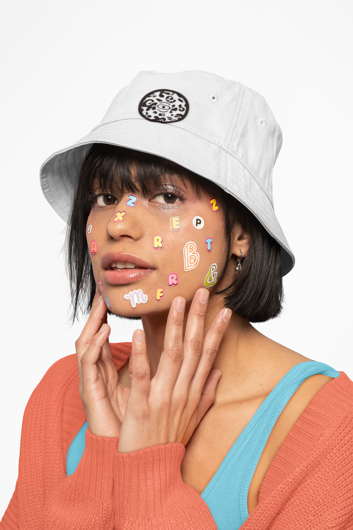 Adorn'd Logo Embroidered Bucket Hat – Smoke Signal Black