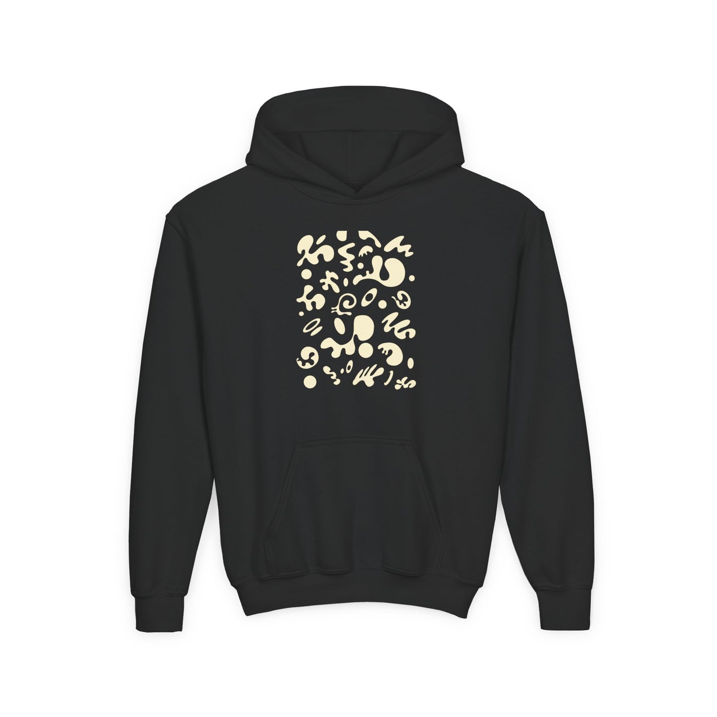 Bright Future Youth Heavy Blend Hooded Sweatshirt - Blank Page