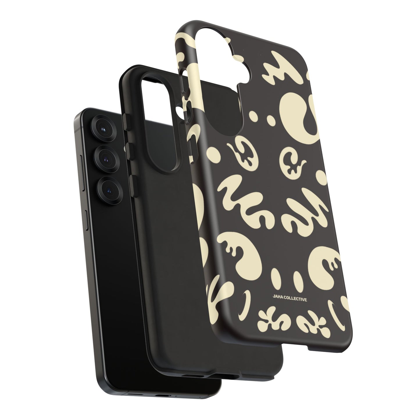 Mirror Work Tough Case (Samsung) - Smoke Signal Black