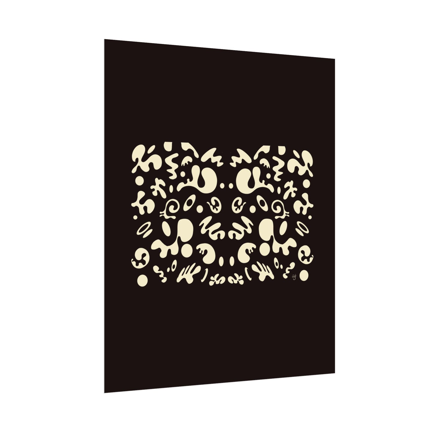 Mirror Work Rolled Poster (Portrait) - Smoke Signal