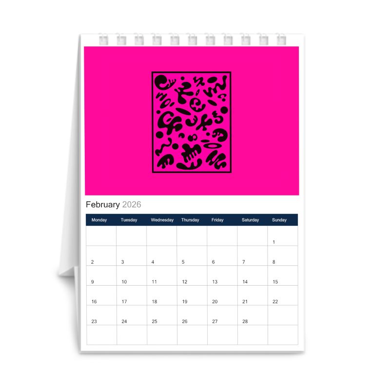 Bright Future A6 Calendar - 4 PK