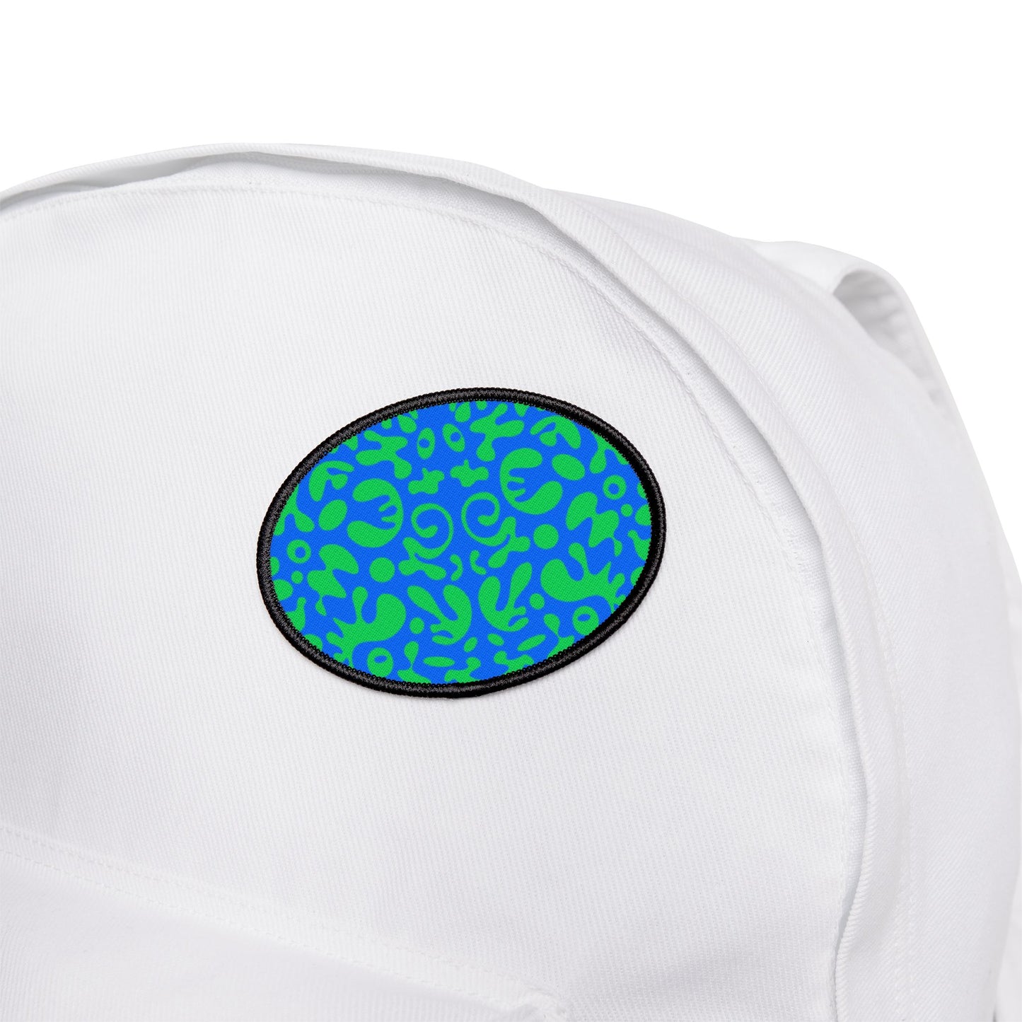 Mirror Work Color Vibrant Iron-On Patches - Tide Pool