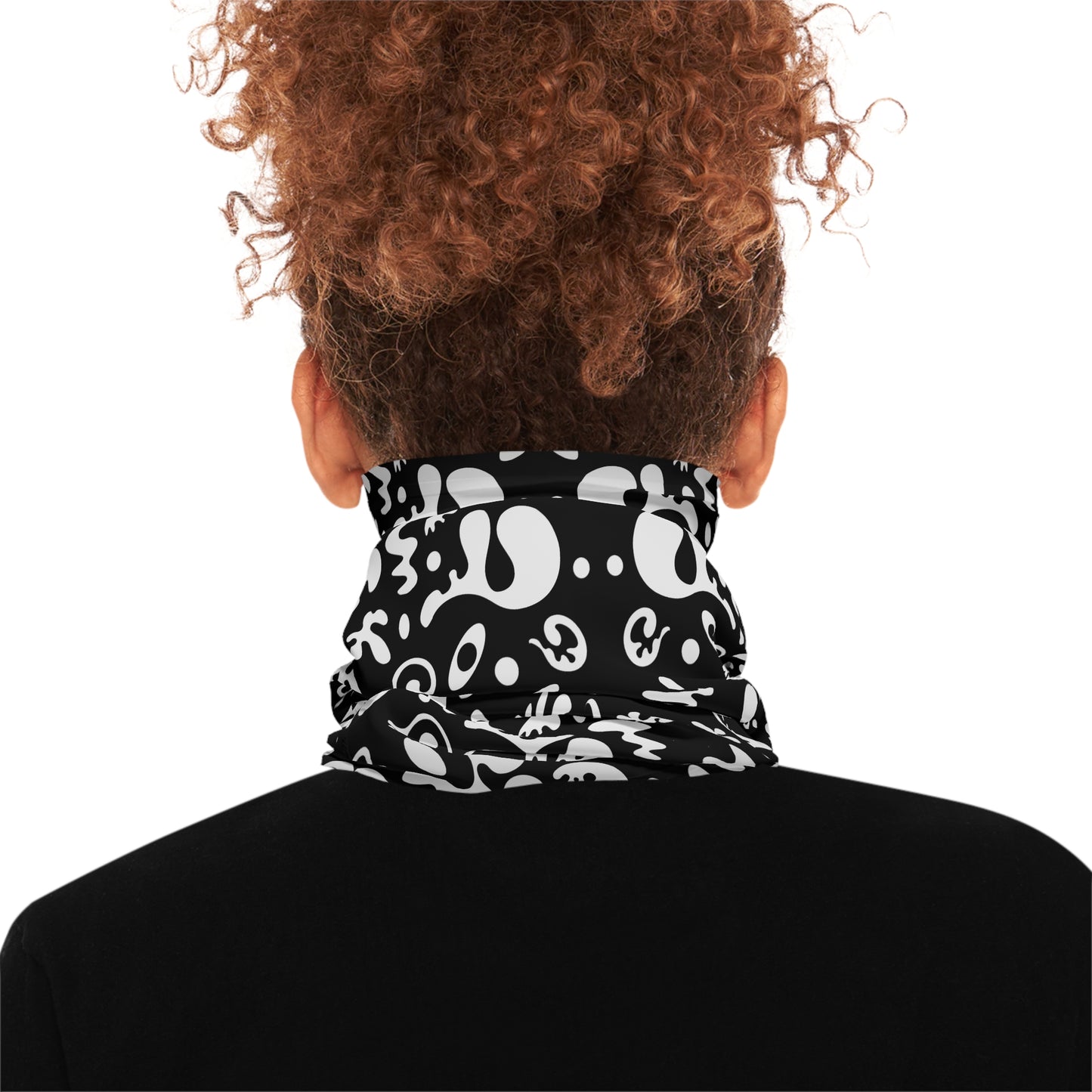 Mirror Work Lightweight Neck Gaiter for Outdoor Adventures, Versatile Face Cover, Fashionable Accessories, Eid and Summer Fun