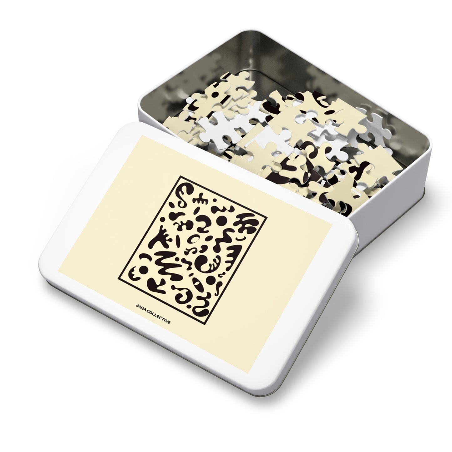 Deep Dream Jigsaw Puzzle w Tin Case - Blank Page
