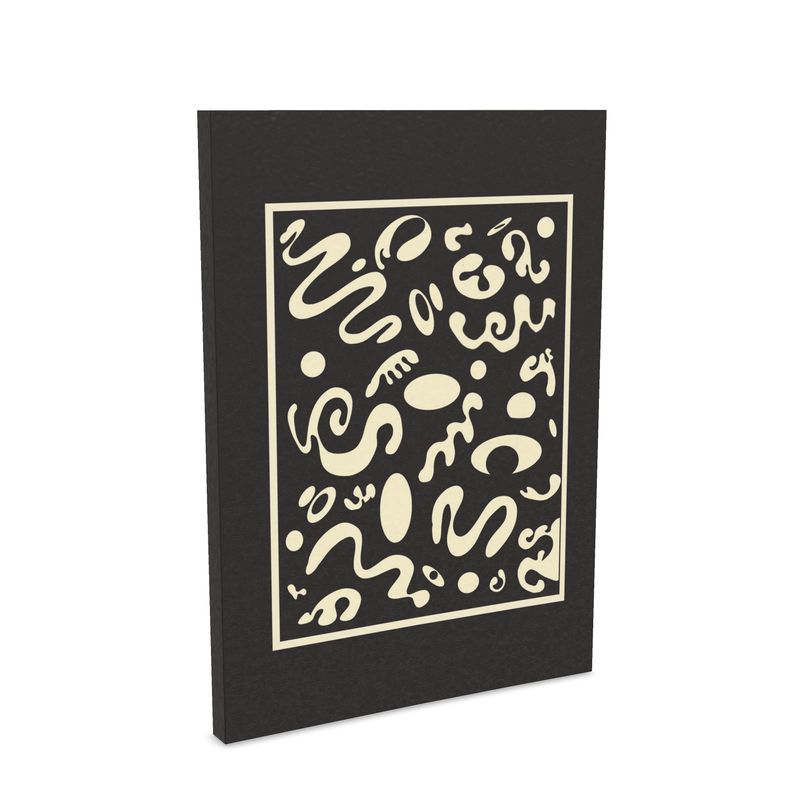 Deep Dream Luxe Pocket Notebook (A5) - Smoke Signal Black