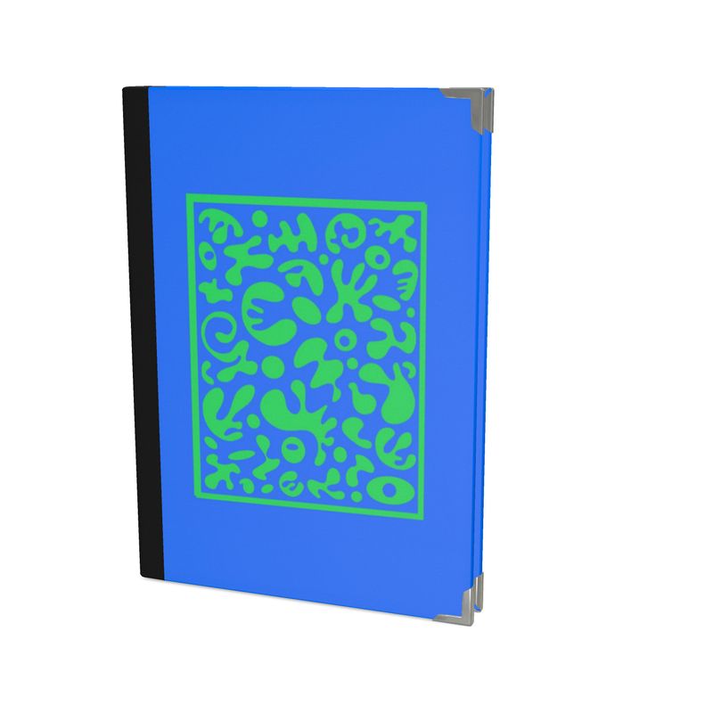 Deep Dream Luxe Satin Journal - Tide Pool Blue