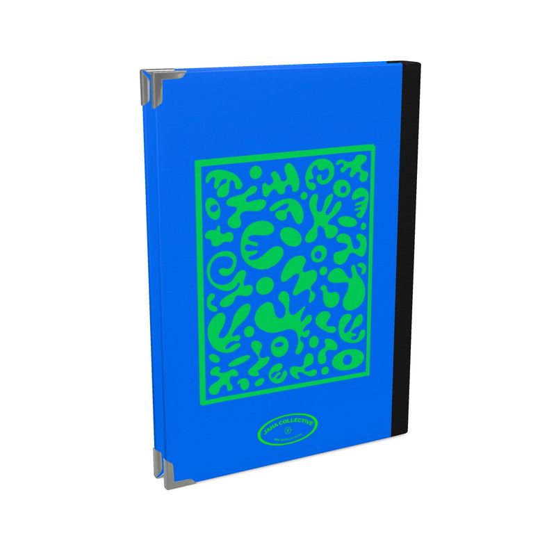 Deep Dream Luxe Satin Journal - Tide Pool Blue