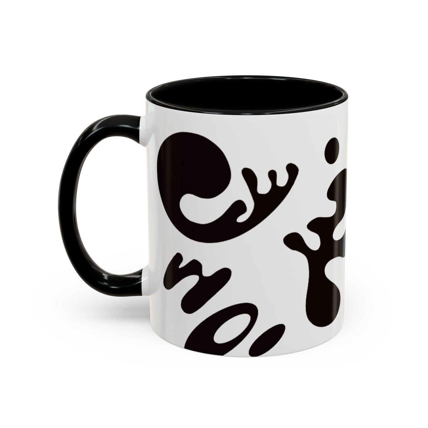 Nourish'd Color Accent Ceramic Mug