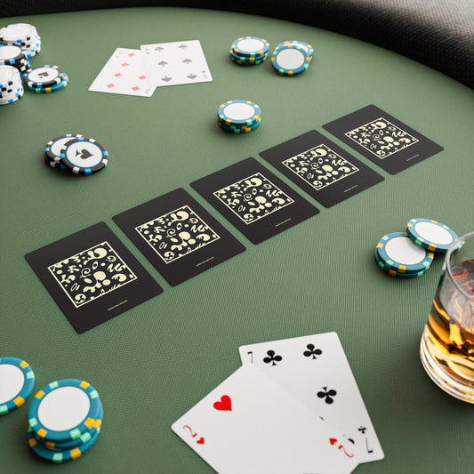Adorn'd Minimalist Square Poker Cards