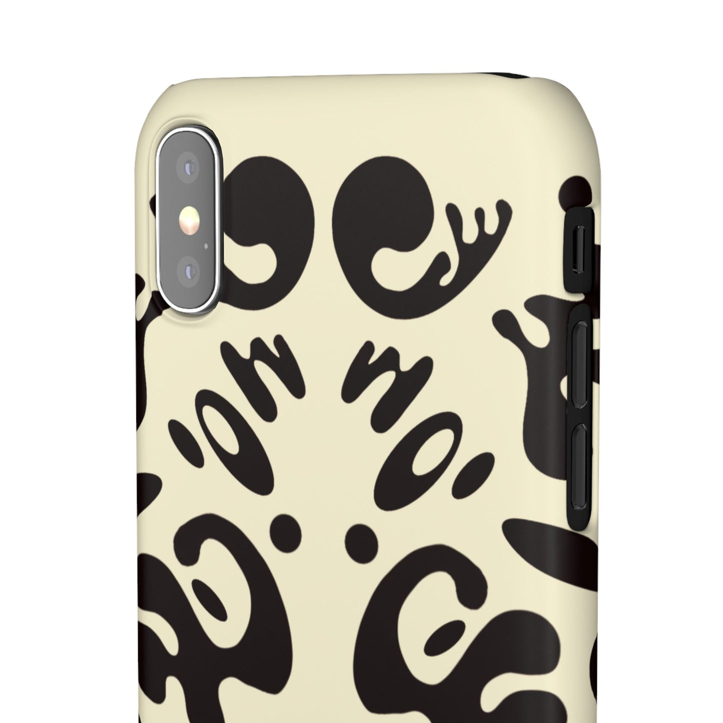 Mirror Work Snap Case - Blank Page White