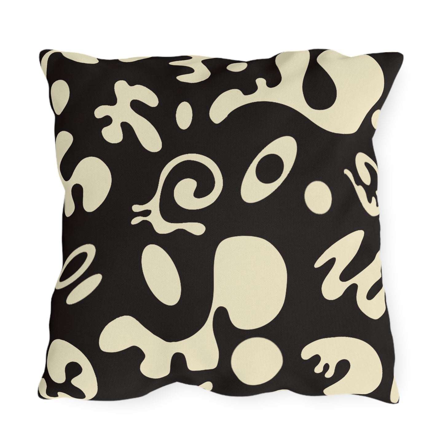Pure Imagination Outdoor Pillows - Smoke Signal Black