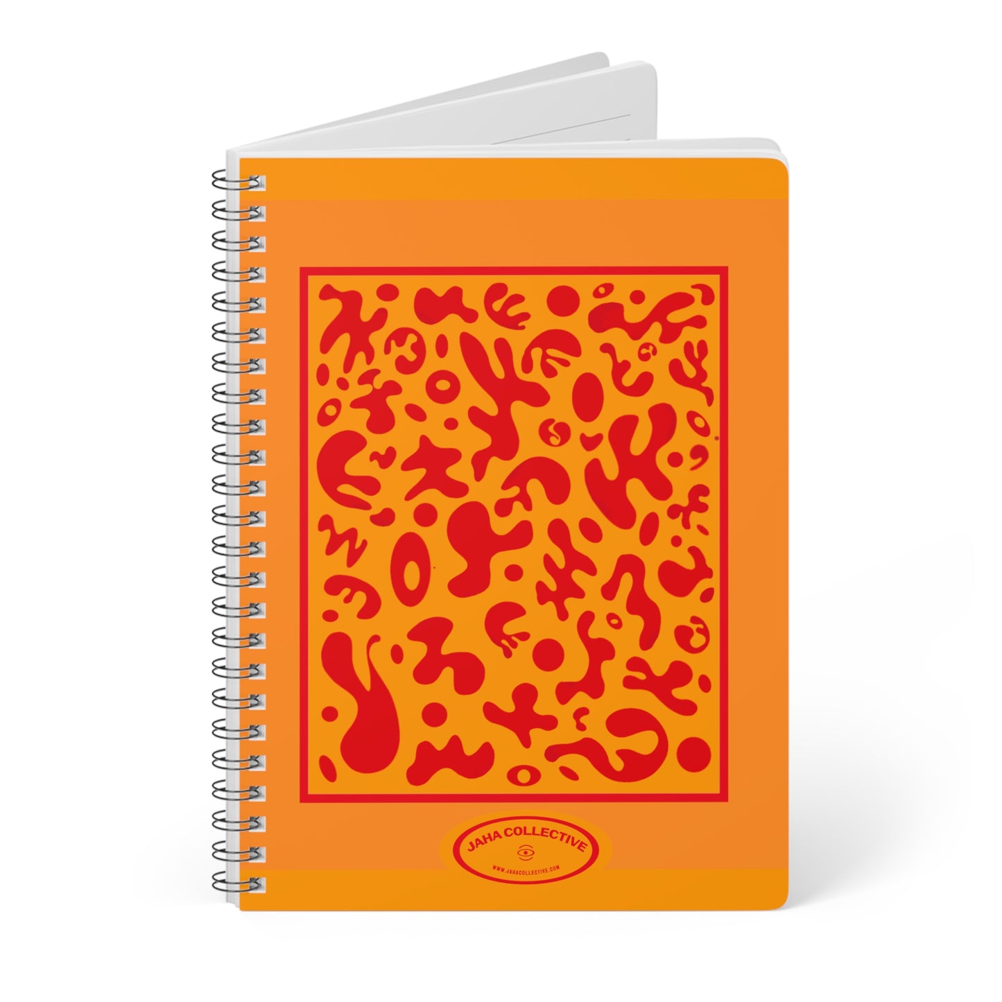 Deep Dream Softcover A5 Spiral Notebook (Ruled Line) - Heat Theory