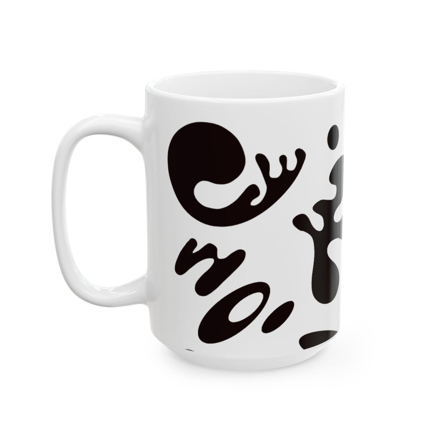 Nourish'd White Ceramic Mug