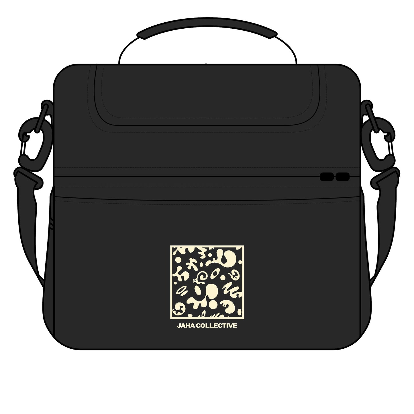 Adorn'd Cooler Bag - Blank Page White