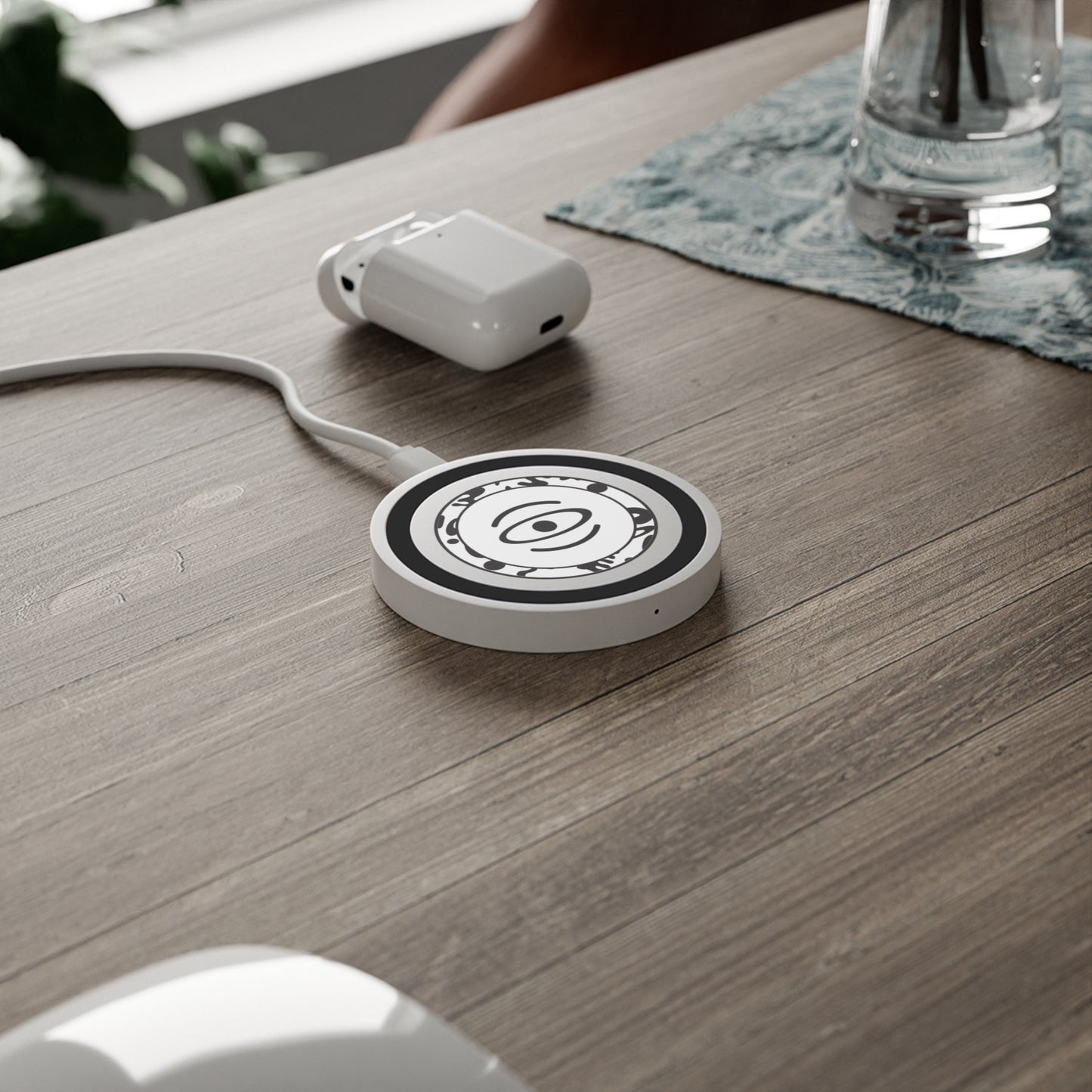 Adorn'd Logo Wireless Charging Pad