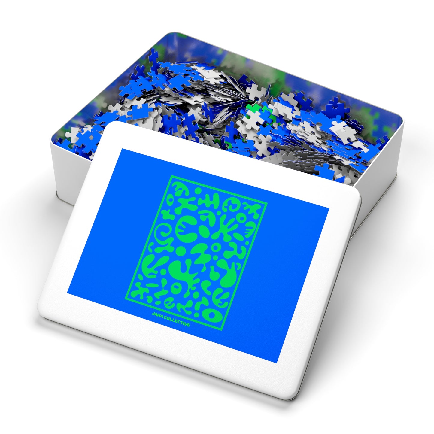 Deep Dream Jigsaw Puzzle w Tin Case - Tide Pool