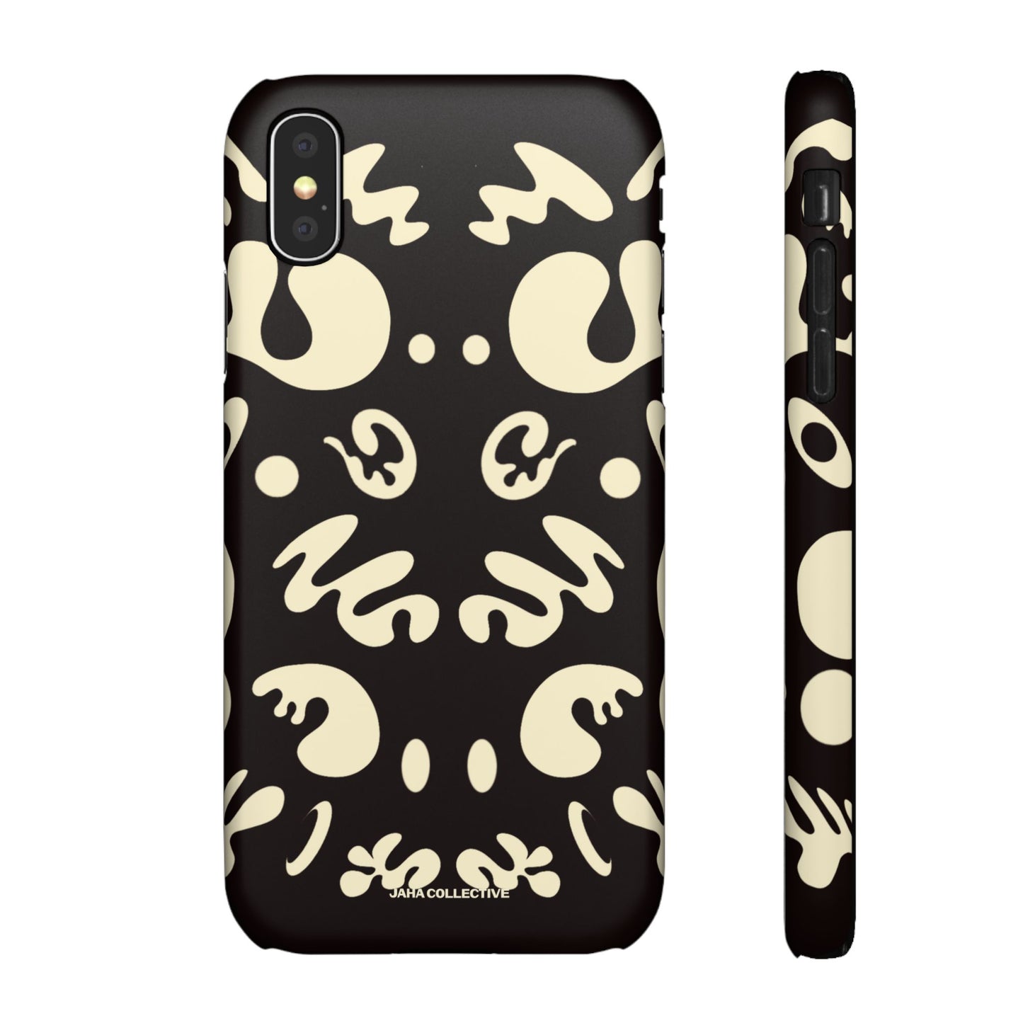 Mirror Work Snap Case - Smoke Signal Black