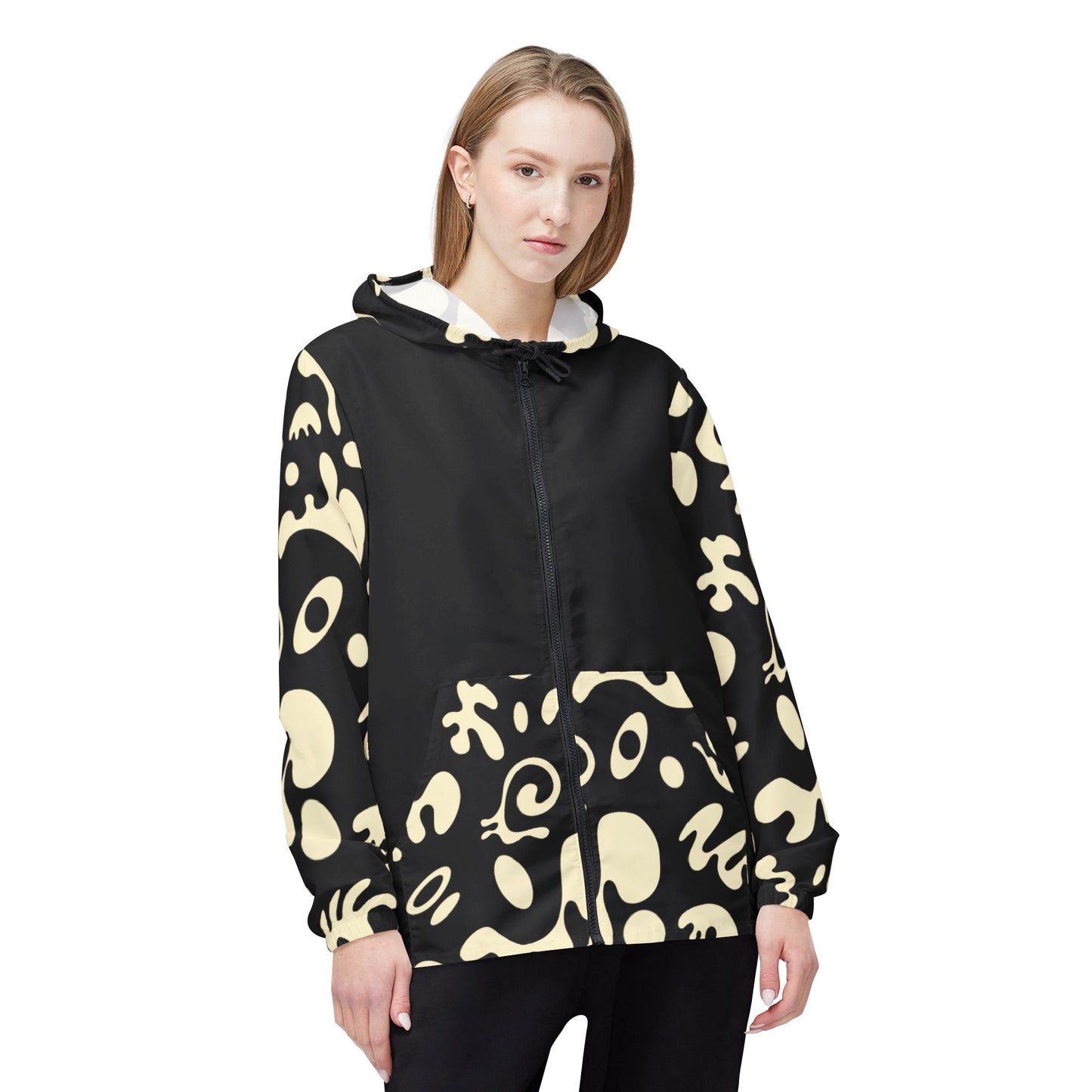 Pure Imagination Graphic Windbreaker Jacket