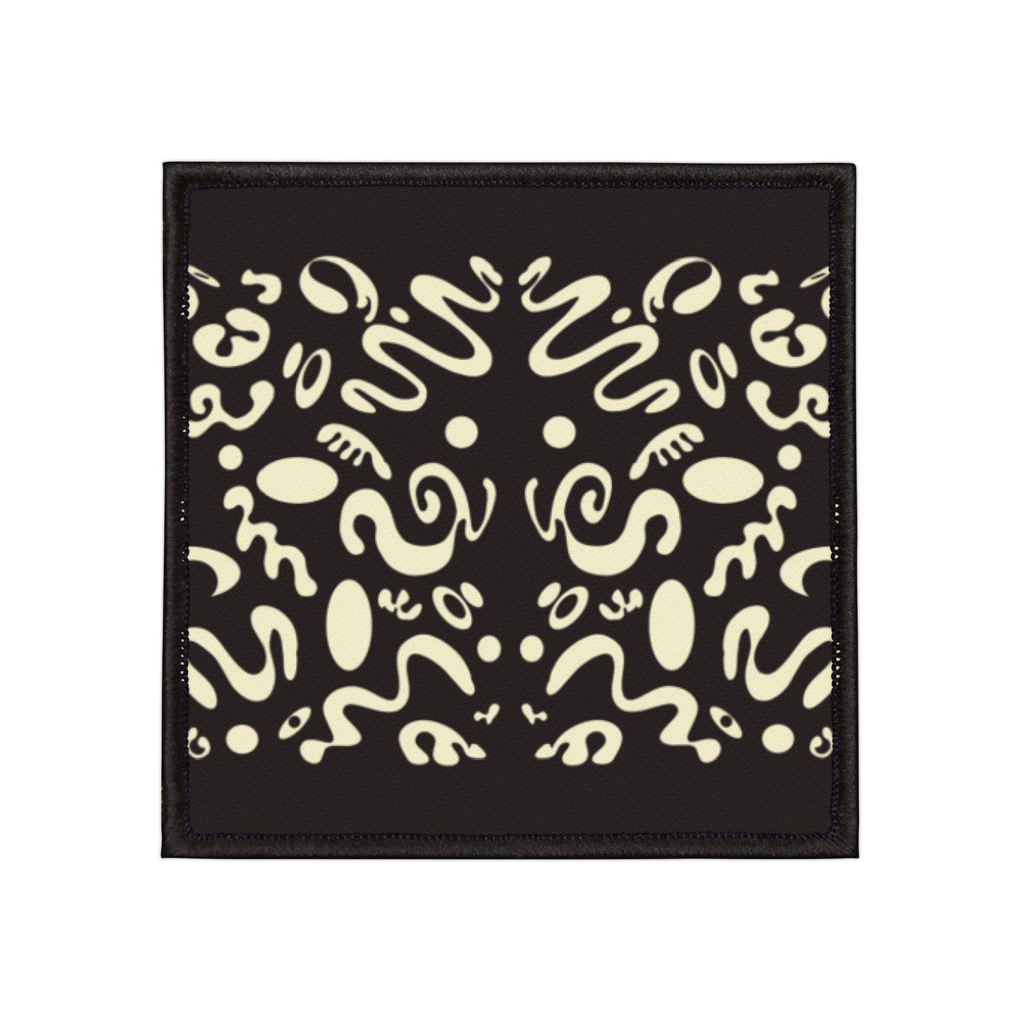 Mirror Work Color Vibrant Iron-On Patches - Smoke Signal