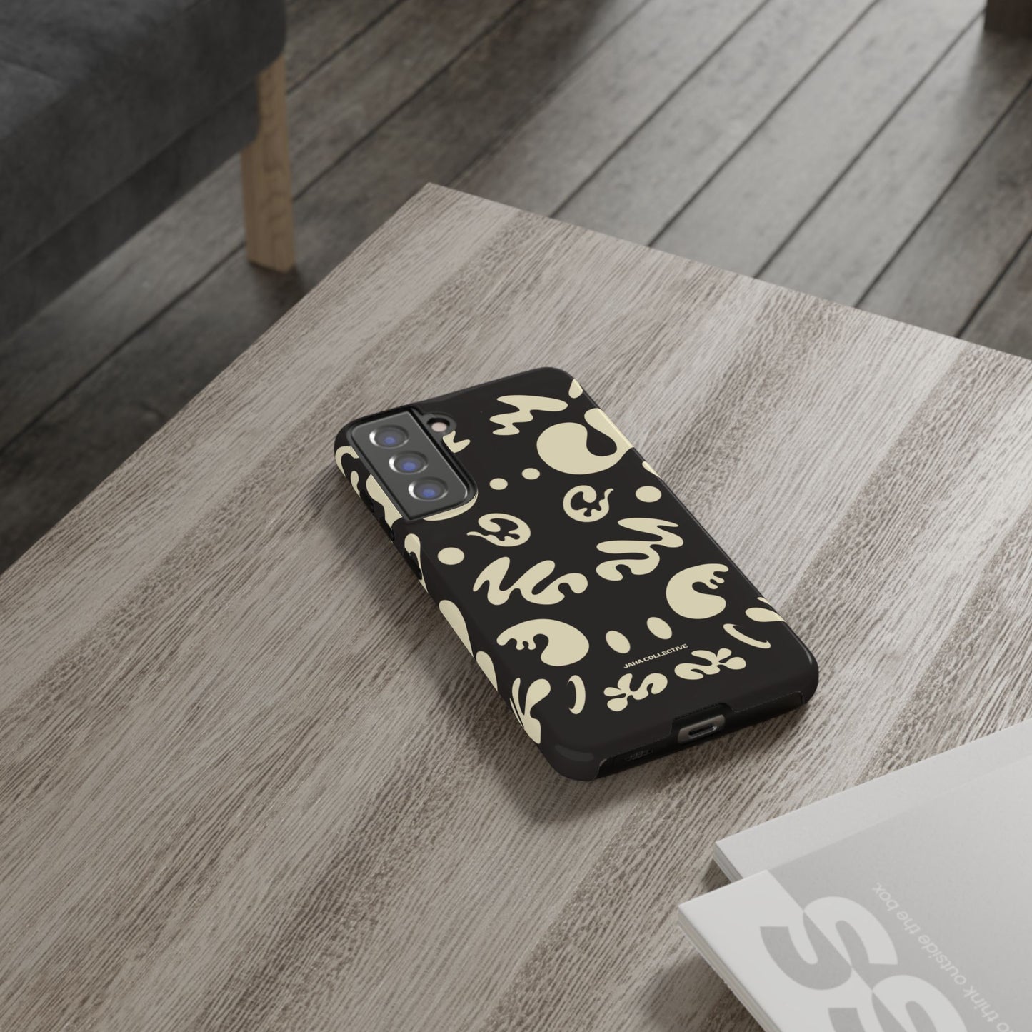 Mirror Work Tough Case (Samsung) - Smoke Signal Black