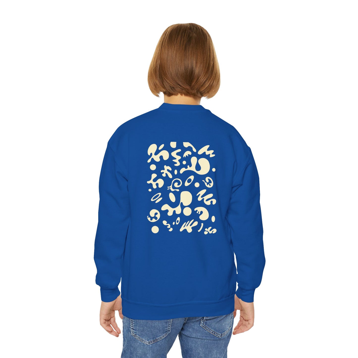 Bright Future Youth Crewneck Sweatshirt - Blank Page