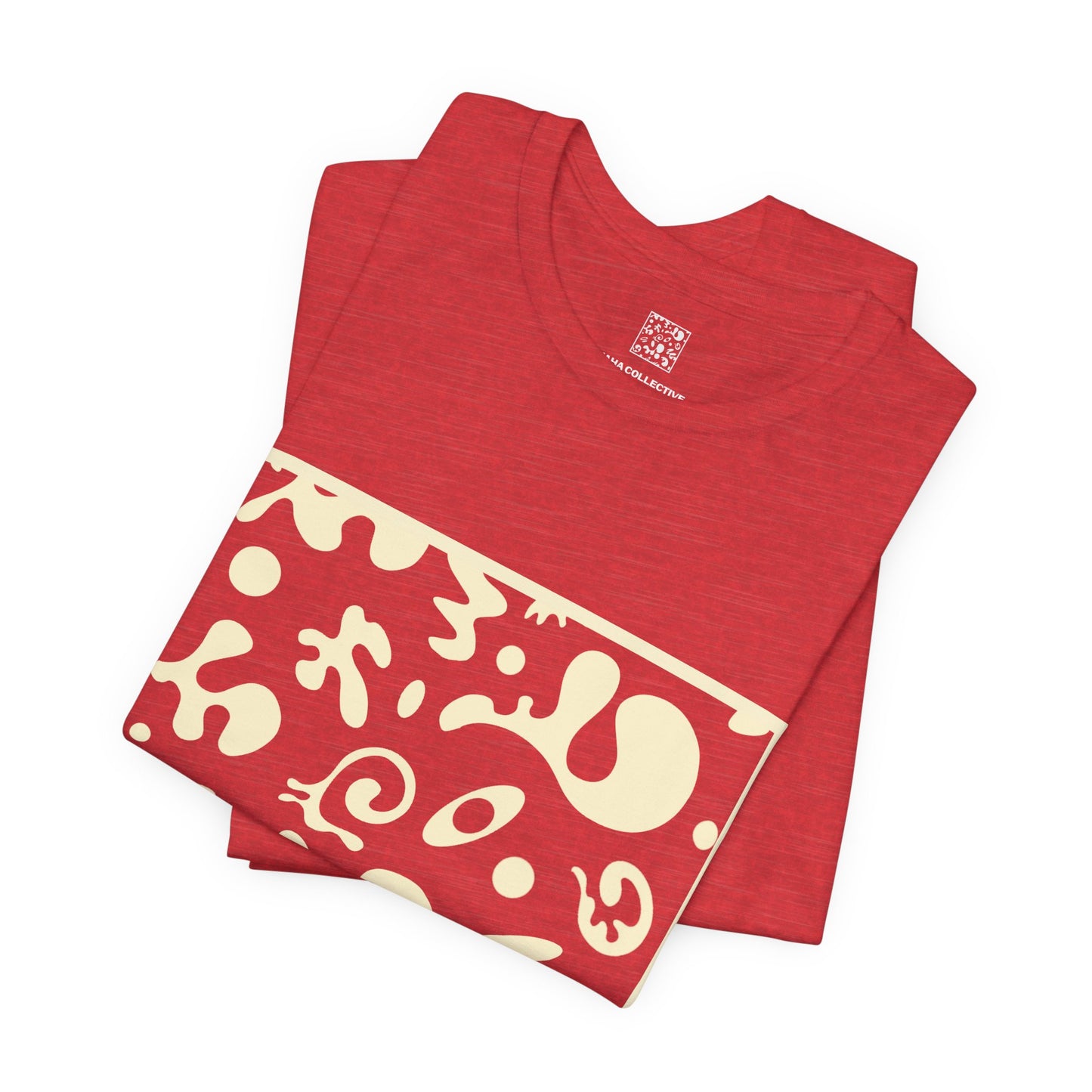 Adorn'd Unisex Jersey Short Sleeve Tee - Blank Page White Print