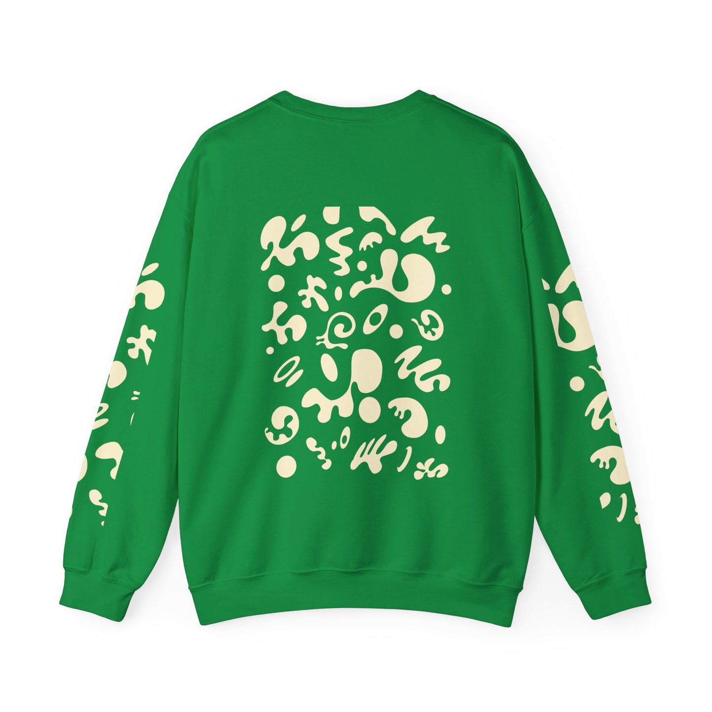 PURE IMAGINATION UNISEX HEAVY BLEND™ CREWNECK SWEATSHIRT - Warm White Print
