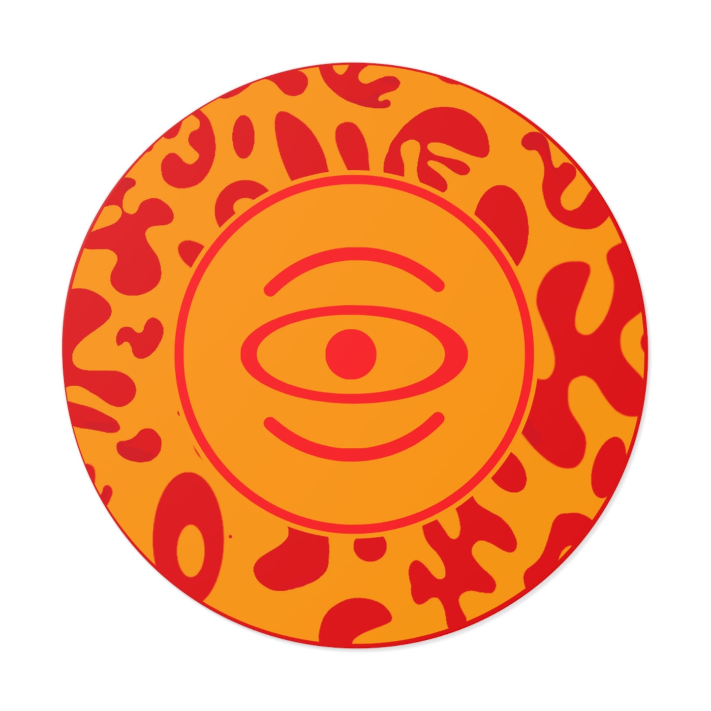 Adorn'd Logo Round Vinyl Stickers - Heat Theory