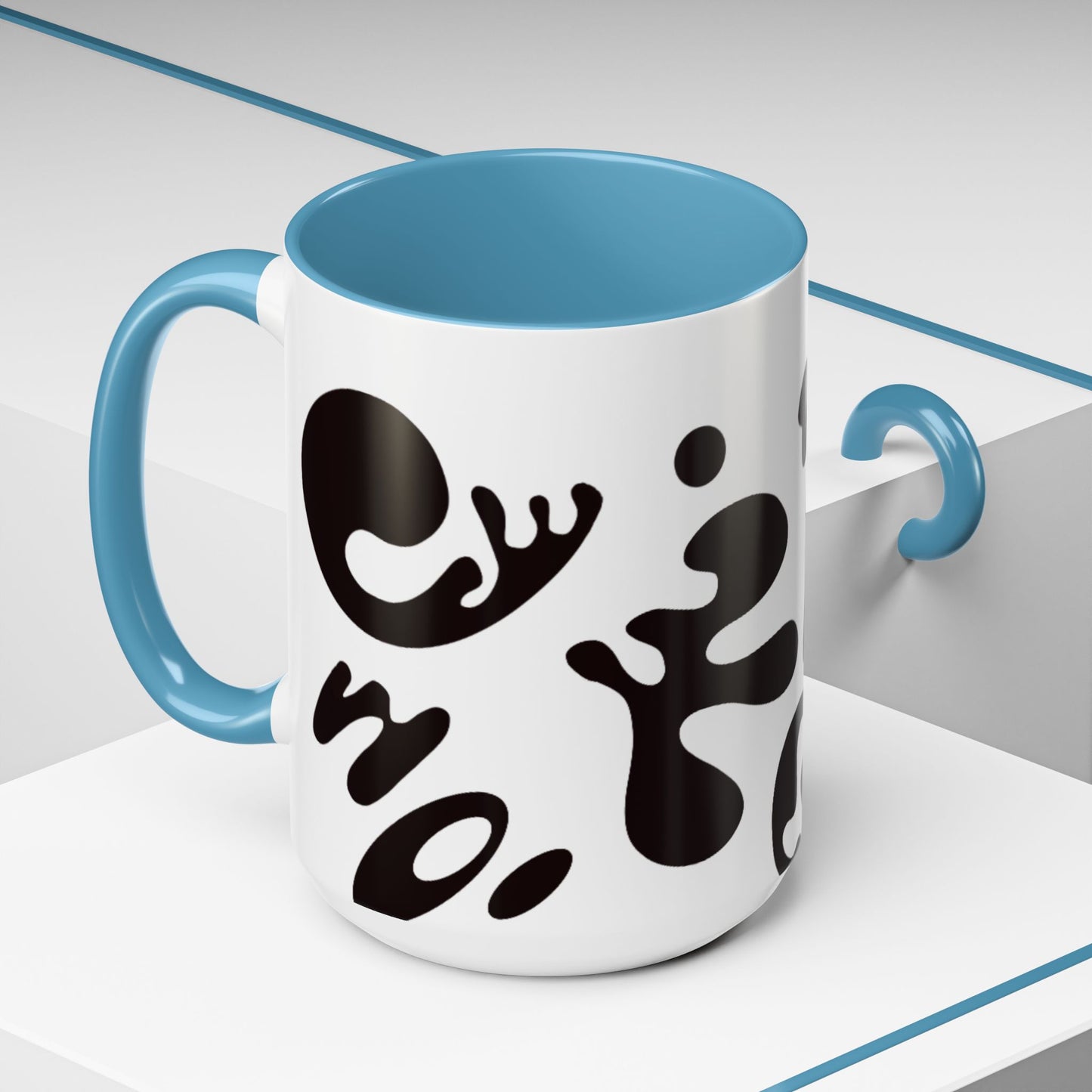 Nourish'd Color Accent Ceramic Mug